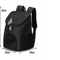 HKM-7331773 Foldable Pet Backpack with Chest Support - Lightweight Polyester Design