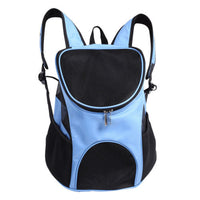HKM-7331773 Foldable Pet Backpack with Chest Support - Lightweight Polyester Design