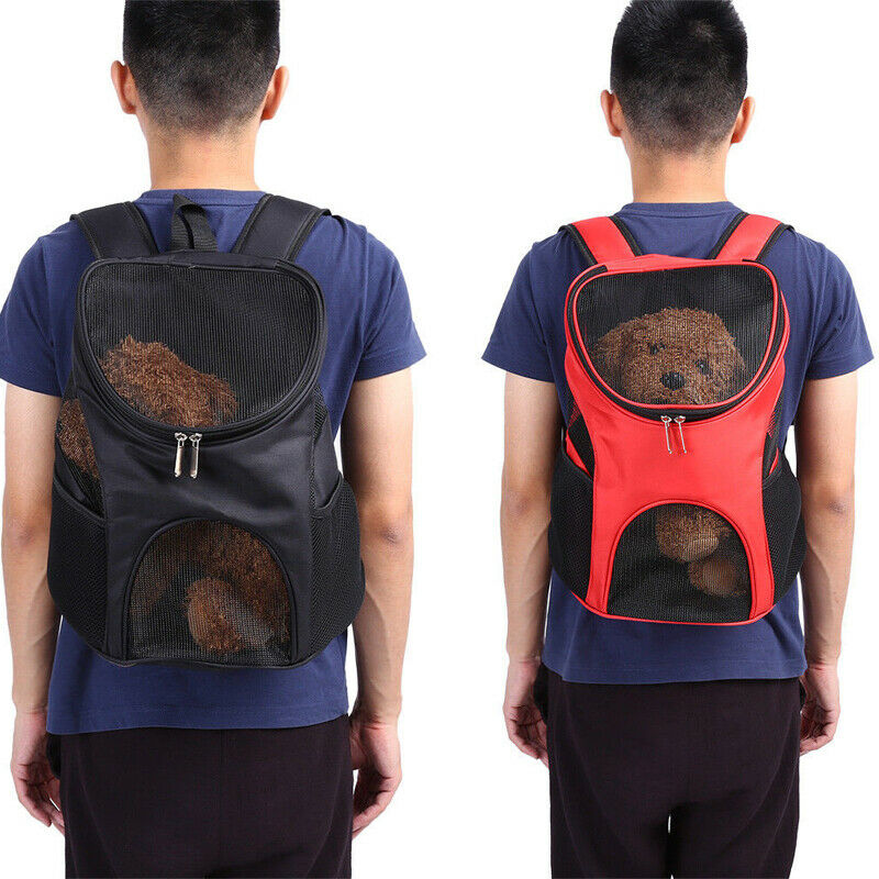 HKM-7331773 Foldable Pet Backpack with Chest Support - Lightweight Polyester Design