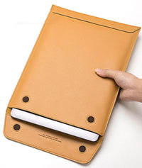 HKM-733267 PU Leather Notebook Envelope Bag - Multiple Sizes Available