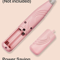 HKM-7332797 Cordless Electric Dog Paw Trimmer for Small Pets - Low Noise Grooming Clippers for Face, Eyes, Ears, and Rump