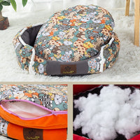 HKM-7333565 Large Removable and Washable Pet Kennel Bed for Dogs ¨C Warm and Comfortable Options Available