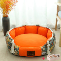 HKM-7333565 Large Removable and Washable Pet Kennel Bed for Dogs ¨C Warm and Comfortable Options Available