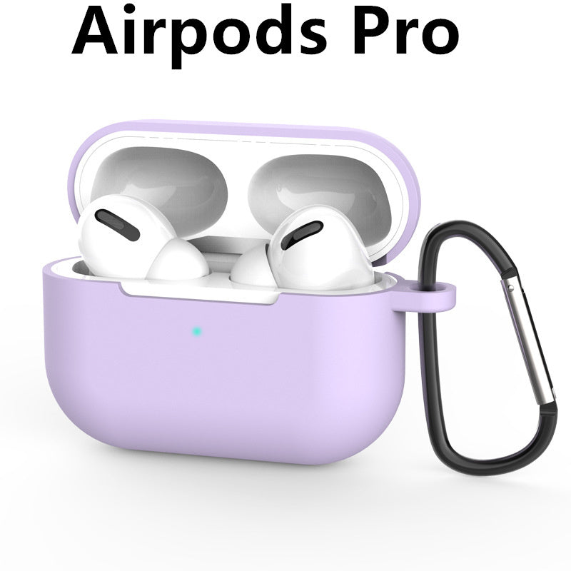 HKM-733395 Silicone Earphone Sleeve and Hanging Strap Compatible with AirPods Pro