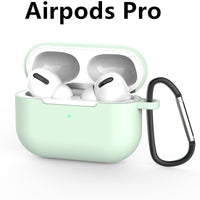 HKM-733395 Silicone Earphone Sleeve and Hanging Strap Compatible with AirPods Pro