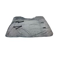 HKM-7335101 Warm Flannel Horsecloth for Winter Mosquito and Insect Protection - 180x180 cm