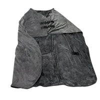 HKM-7335101 Warm Flannel Horsecloth for Winter Mosquito and Insect Protection - 180x180 cm