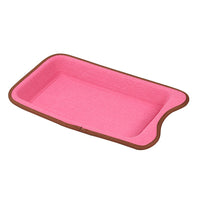 HKM-7335485 Durable Square Cat Scratching Board with Non-Slip Base and Catnip Included