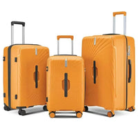 HKM-733587 Lightweight Durable Travel Suitcase with 4-Wheel Design for Effortless Mobility