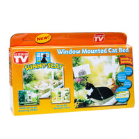 HKM-7336893 Comfortable Cat Window Seat Mount Hammock with Washable Cover and Sucker Cup Attachment