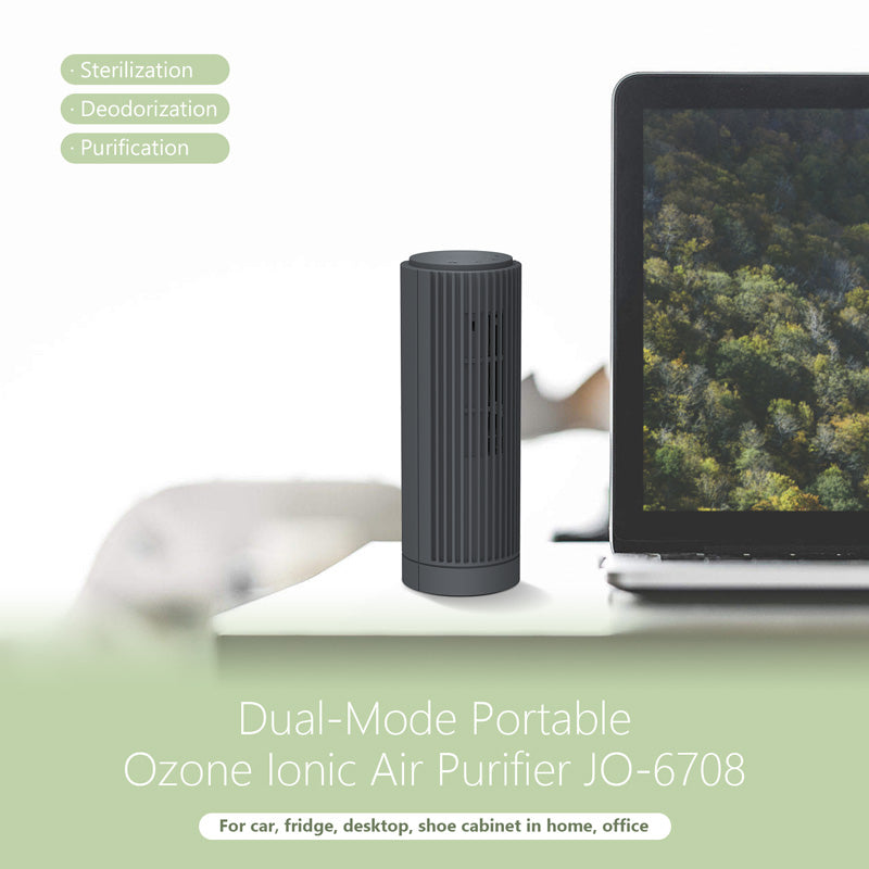 HKM-733715 Portable Dual-Mode Ozone Negative Ion Air Purifier with USB Power
