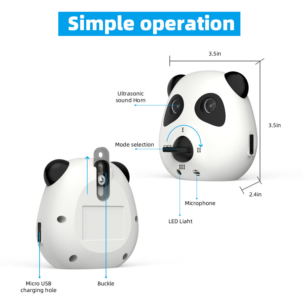 HKM-7338557 Ultrasonic Dog Bark Control Device with Adjustable Sensitivity and Waterproof Design