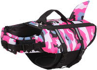 HKM-7339453 Lifesaving Pet Swimming Suit in Camouflage for Dogs - Available in Various Sizes