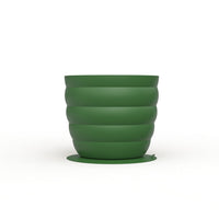 HKM-7340093 Non-Slip Silicone Slow Feed Pet Bowls in Yellow and Green - Available in Small and Large Sizes