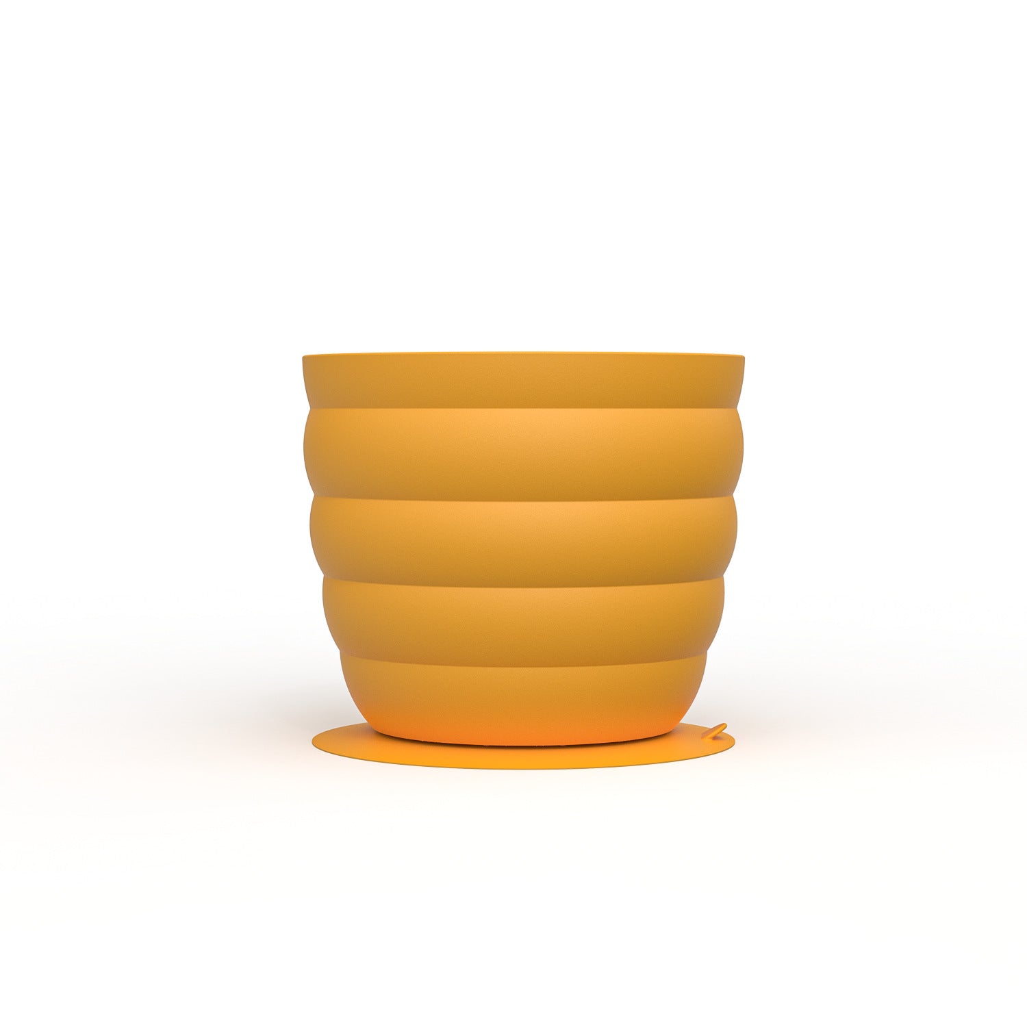 HKM-7340093 Non-Slip Silicone Slow Feed Pet Bowls in Yellow and Green - Available in Small and Large Sizes