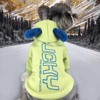 HKM-7340349 Cotton Pet Sweater for Small Dogs - Autumn and Winter Wear, Available in Various Sizes and Colors
