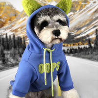 HKM-7340349 Cotton Pet Sweater for Small Dogs - Autumn and Winter Wear, Available in Various Sizes and Colors
