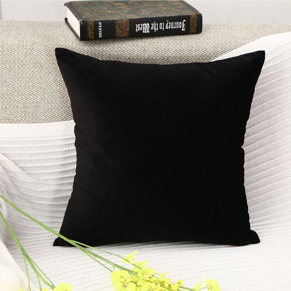 HKM-734163 Super Soft Velvet Solid Color Pillow for Children's Room Decor