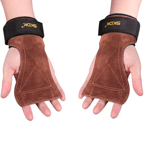 HKM-734227 Gymnastics Hand Grips Fitness Gloves for Weight Lifting and Training