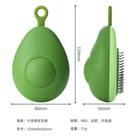 HKM-7342525 Pet Hair Removal Comb for Cats and Dogs - Silicone and Needle Comb Disc, Compact Size