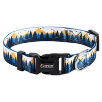 HKM-7343037 Adjustable Nylon Pet Collar with Digital Printing Design