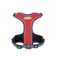 HKM-7344829 Comfortable Nylon Dog Chest Strap with Traction Rope - Adjustable S-XL Sizes