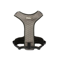 HKM-7344829 Comfortable Nylon Dog Chest Strap with Traction Rope - Adjustable S-XL Sizes
