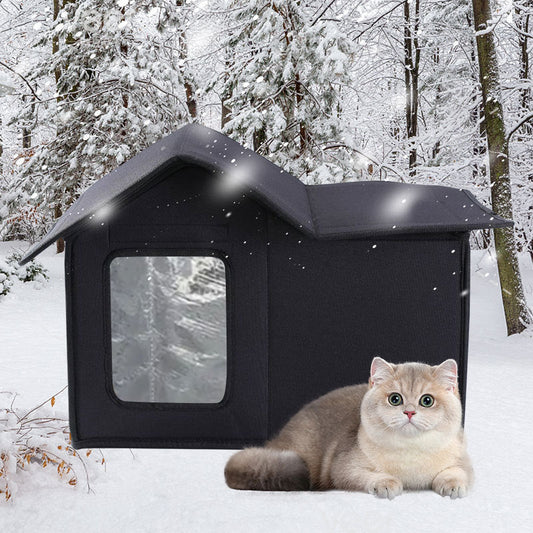 HKM-734483 Waterproof Four Seasons Pet Bed with Thermal Insulation in Gray, Army Green, and Black