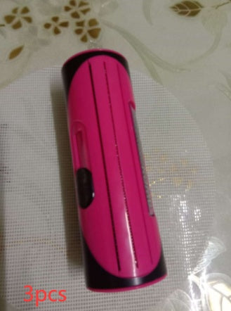 HKM-7346621 Pet Grooming Comb for Dogs, ABS Stainless Steel, Simple Red and Yellow Design