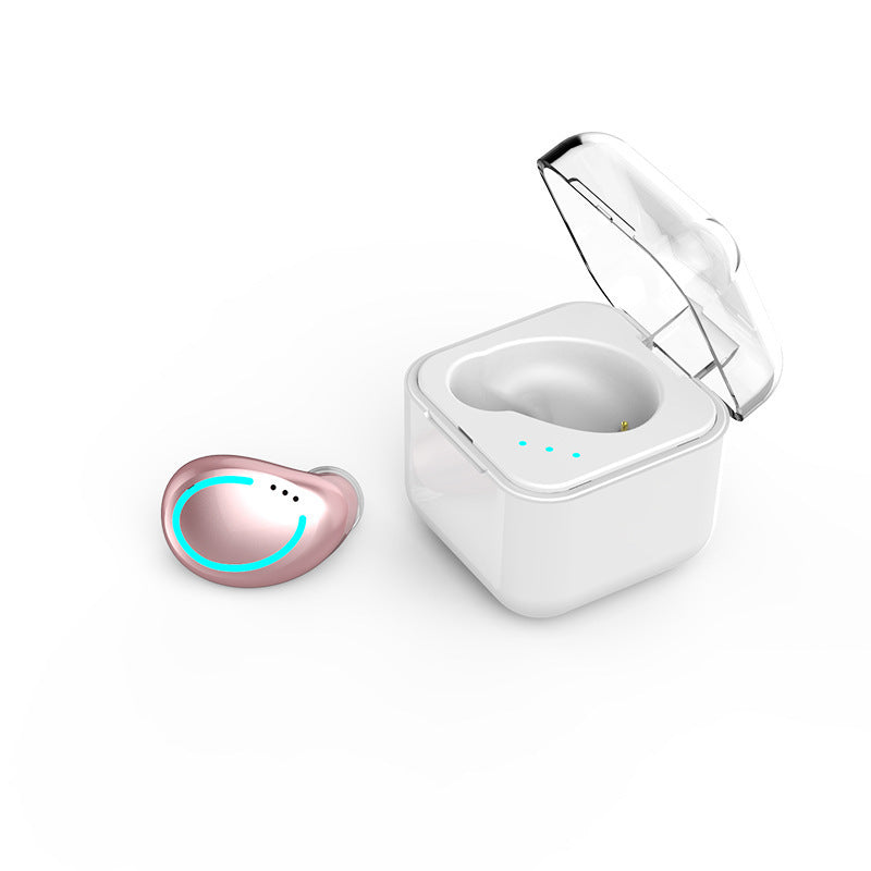 HKM-734675 Mono In-Ear Headphones with Charging Bay and Bluetooth 5.0 Connectivity