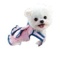 HKM-7347389 Charming Pet Skirts for Small Dogs ¨C Stylish Yellow & Pink Options in Multiple Sizes