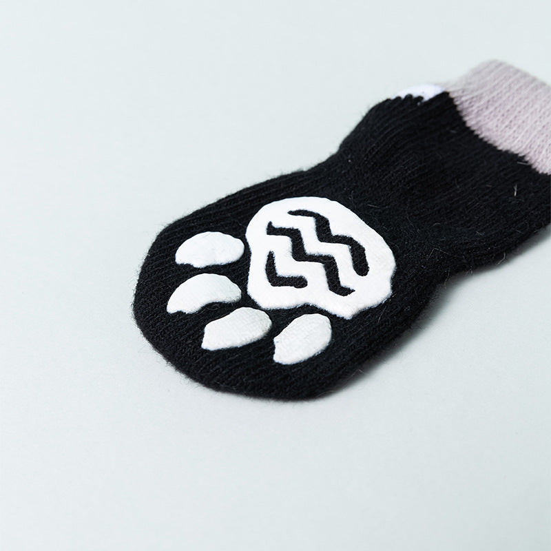 HKM-7347645 Halloween Pet Socks Dog Foot Covers - Various Colors and Sizes Available