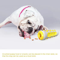 HKM-7348285 Durable TPR Dog Chew Toy with Toothbrush Design for Medium & Large Breeds - Safe and Effective Teeth Cleaning