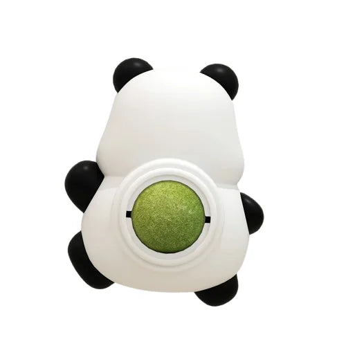 HKM-734867 Catnip Whirling Ball Toy with Catgrass for Teething and Oral Care