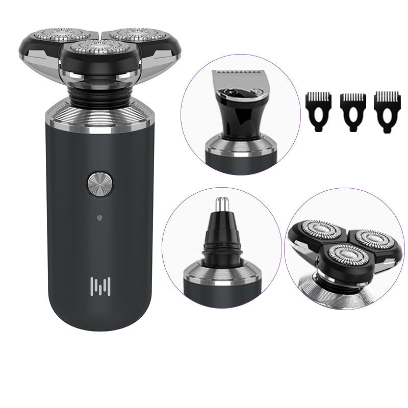 HKM-734867 Rechargeable 5-in-1 Electric Shaver for Men - Mini Body Groomer with USB Charge