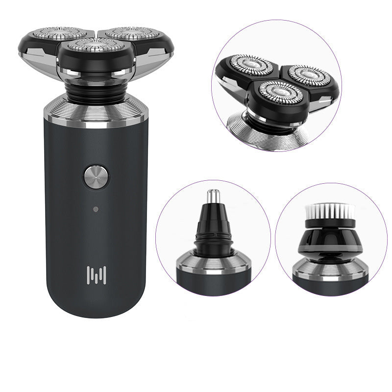 HKM-734867 Rechargeable 5-in-1 Electric Shaver for Men - Mini Body Groomer with USB Charge