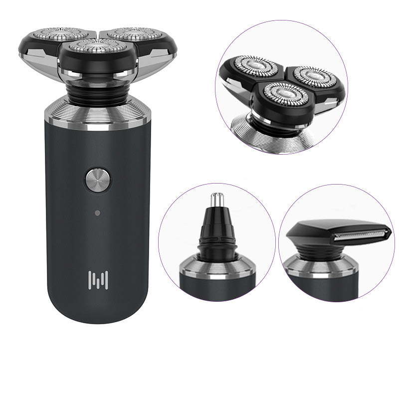 HKM-734867 Rechargeable 5-in-1 Electric Shaver for Men - Mini Body Groomer with USB Charge