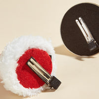 HKM-7349181 Halloween and Christmas Pet Hairpin Hats - Witch Hat and Santa Style Accessories