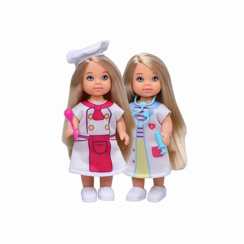 HKM-734995 Role Play Set for Girls - Doctor and Chef Dress Up with Reborn Baby Doll