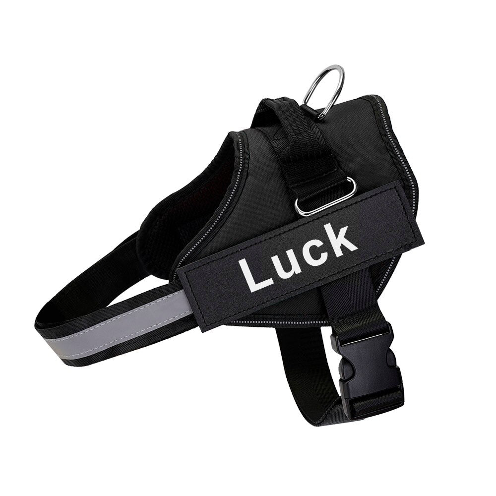 HKM-7350077 Comfortable Adjustable Dog Harness with Sturdy Handle and Reflective Safety Features