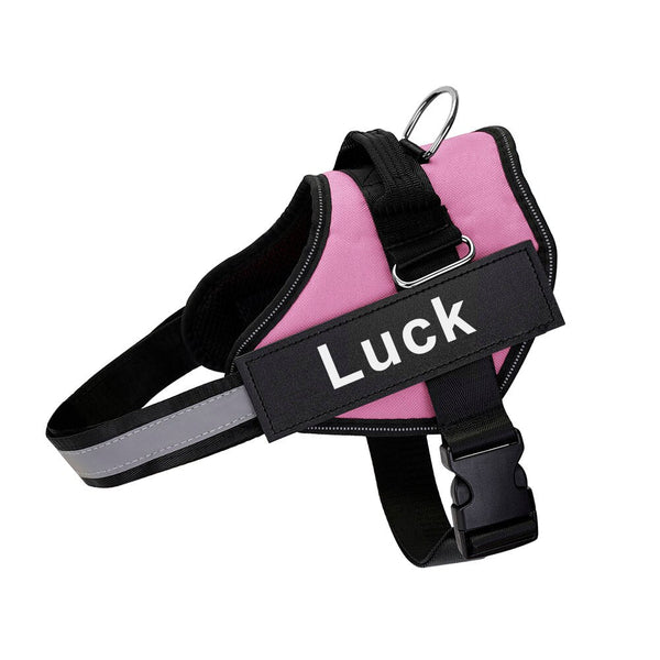 HKM-7350077 Comfortable Adjustable Dog Harness with Sturdy Handle and Reflective Safety Features