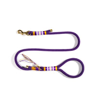 HKM-7350589 Durable Hand-Woven Dog Collar and Leash Set in Multiple Colors