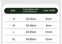 HKM-7350589 Durable Hand-Woven Dog Collar and Leash Set in Multiple Colors