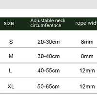 HKM-7350589 Durable Hand-Woven Dog Collar and Leash Set in Multiple Colors