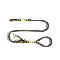 HKM-7350589 Durable Hand-Woven Dog Collar and Leash Set in Multiple Colors