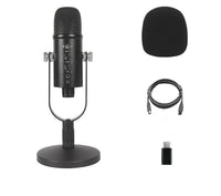 HKM-735059 JIY BM-86PRO USB Wired Condenser Microphone for Live Streaming and Recording
