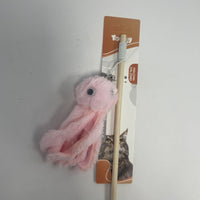 HKM-7351613 Small Octopus Plush Cat Toy for Interactive Play and Fun