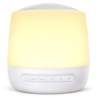 HKM-735187 White Noise Machine with Colorful Touch Lights for Relaxation and Sleep