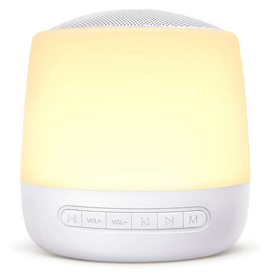 HKM-735187 White Noise Machine with Colorful Touch Lights for Relaxation and Sleep