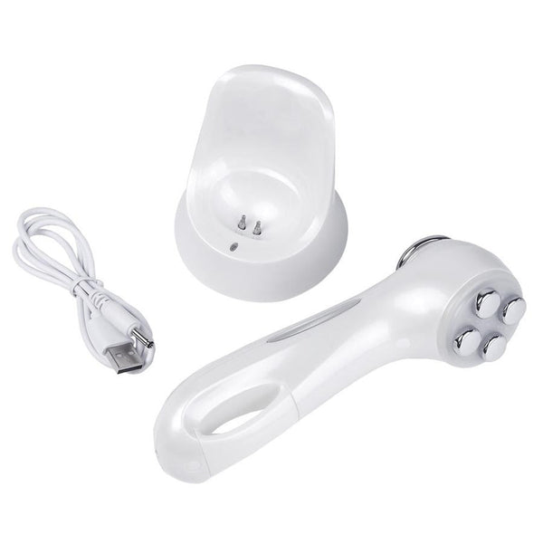 HKM-735251 6-in-1 Rechargeable Electric Skin Lifter with RF, EMS, LED, and Sonic Cleaning for All Skin Types